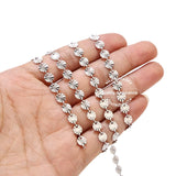 1 Meter Stainles Steel Gold Handmade Drop Heart Sculptured round Disc Chains for Women Necklace Bracelet Anklet Making Supplies