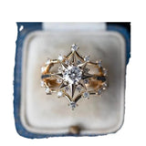 Women'S Style Italian Niche Zircon French Ornament Rings